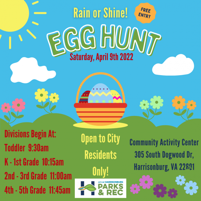 Egg hunt poster