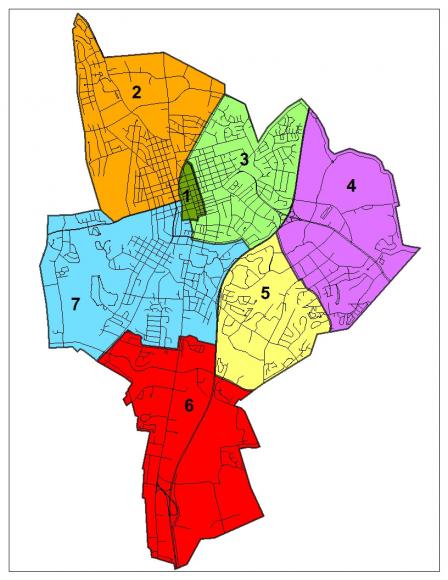 HPD District Map