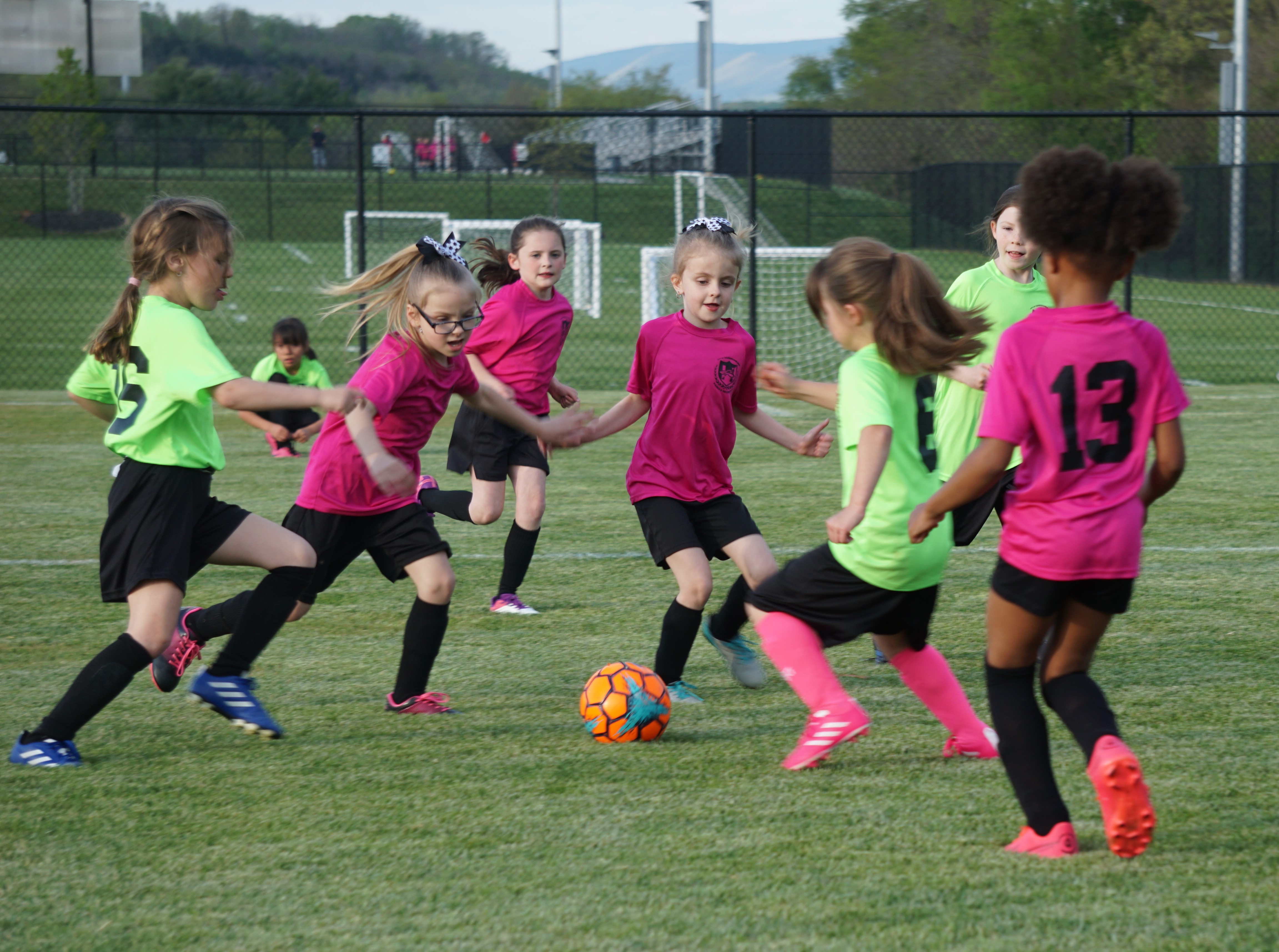 Girls Soccer Game