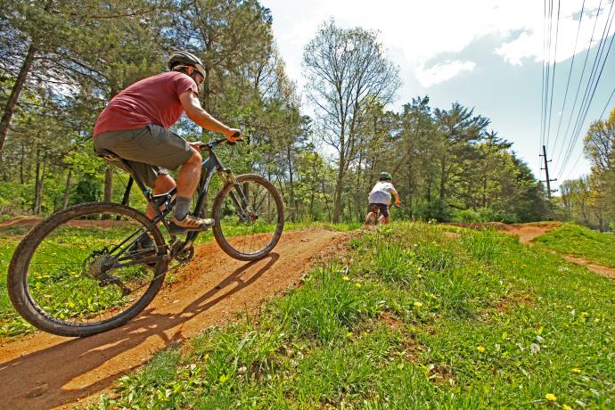 Hillandale Park Bike Trails